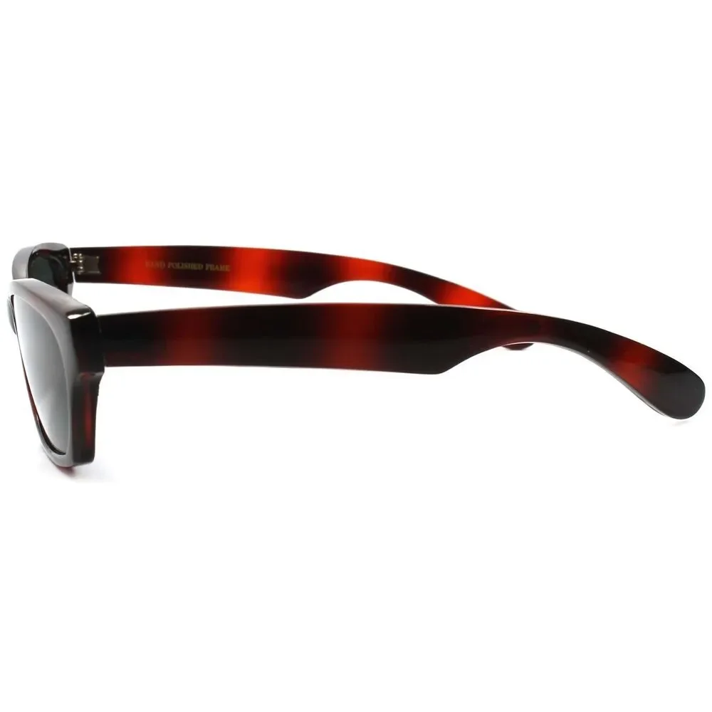 True Vintage Deadstock Old School Urban Brown Mens Rectangle Hipster Sunglasses